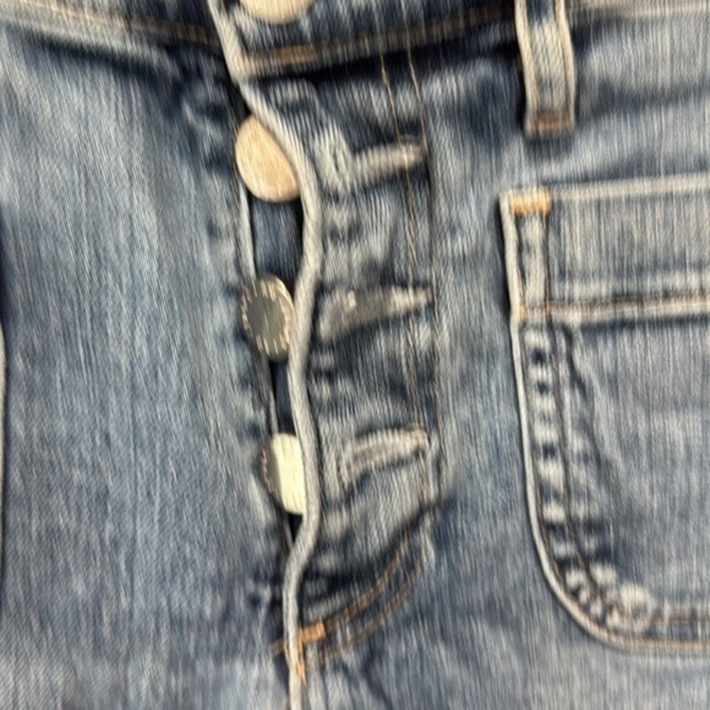 AG Jeans for Anthropologie High Rise Button‎ Fly Cropped Jeans - Picture 3 of 7